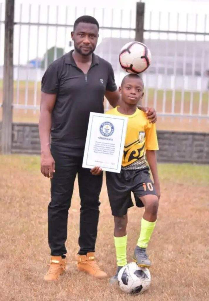 Meet The 11-Year-Old Footballer Who Set A Guiness World Record