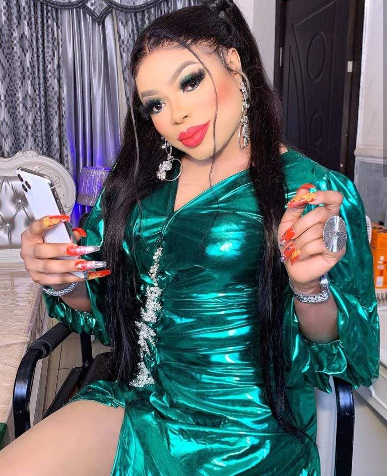 "I fought so hard for true love before you came" - Bobrisky finally shows off his lover, Henry (Photos)