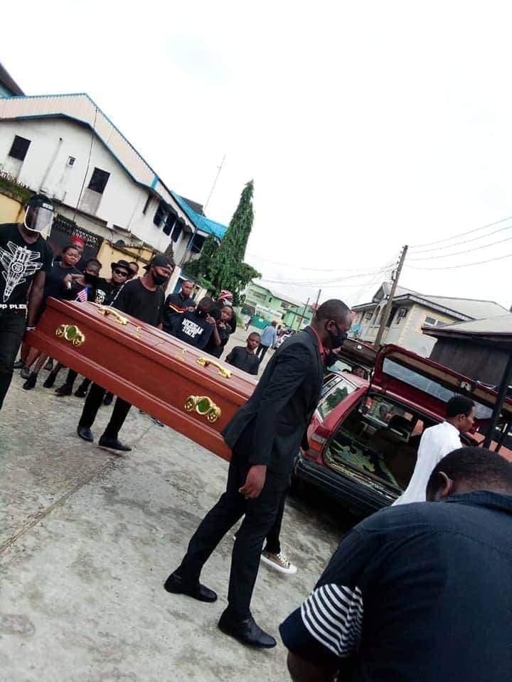 Pastor 'Reburies' George Floyd In Imo State (Photos)