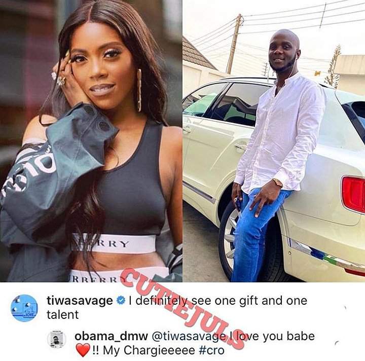 Meet DMW crew member who Tiwa Savage is now allegedly dating after ditching Wizkid (Photos)