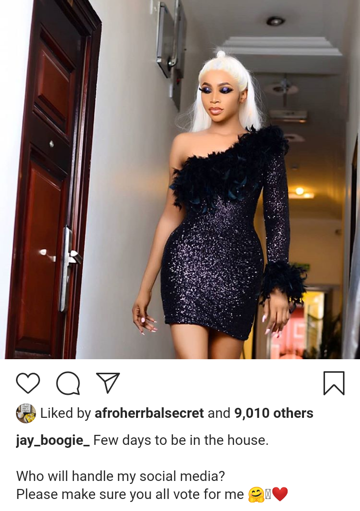 Jay Boogie allegedly becomes first cross dresser to make it to BBNaija