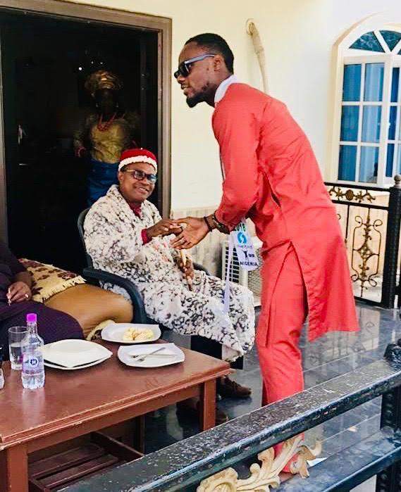 BBNaija: Check out photos of Prince' dad who is a King and his look alike brothers