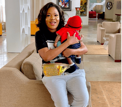 Check out 10 Nigerian celebrities 'hiding' their newborns from the media