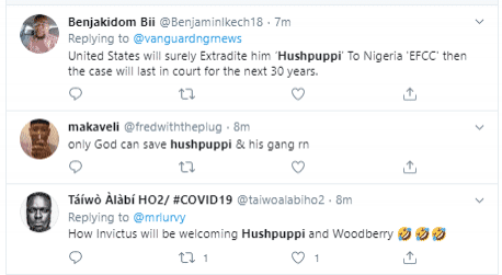 Nigerians react to Hushpuppi and Woodberry's extradition to the United States