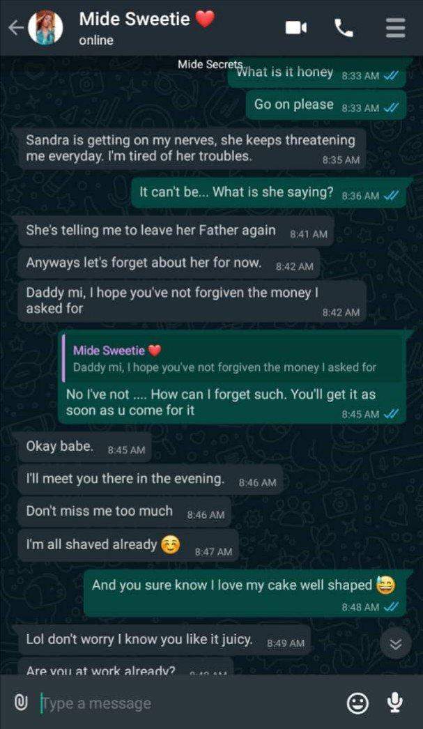 Lady calls out her friend for allegedly sleeping with her father