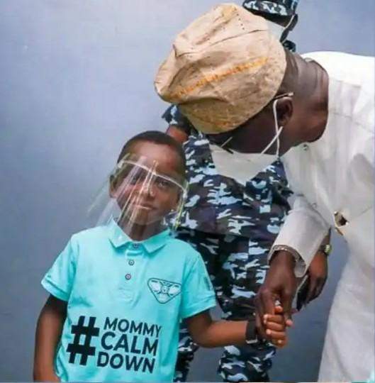 'Mommy Calm Down' Boy And His Family Meets Lagos Governor, Jide Sanwo-Olu (Photos/Video)