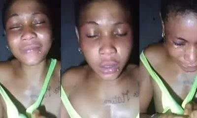 Lady cries uncontrollably after the love of her life broke up with her (Video)