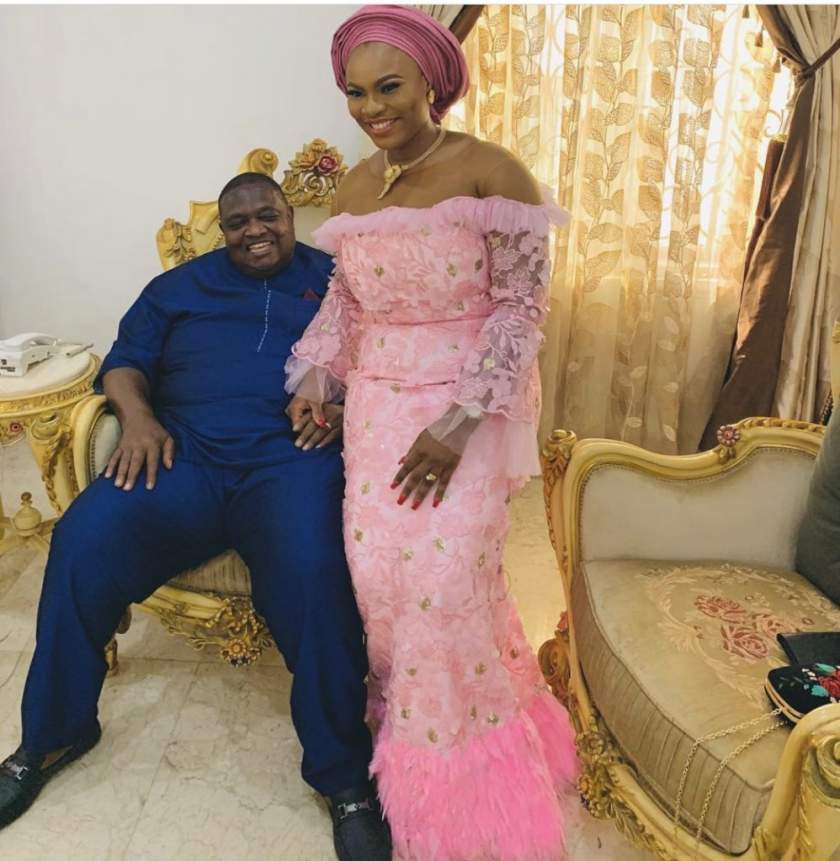 #BBNaija: Meet Prince' sister who is married to 77yr old billionaire Emmanuel Iwuanyanwu (Photos)