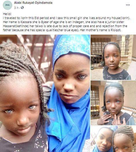 Man allegedly rejects his kids because of the color of their eyes (photos)