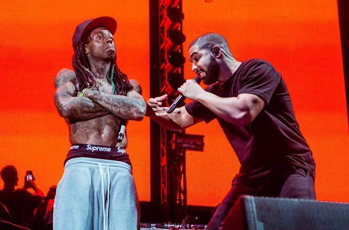 'All praises to the GOAT' - Drake rains accolades on Lil Wayne for uplifting his career when he was an upcoming rapper