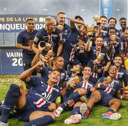 PSG Defeats Lyon To Win French League Cup (Photos/Video)