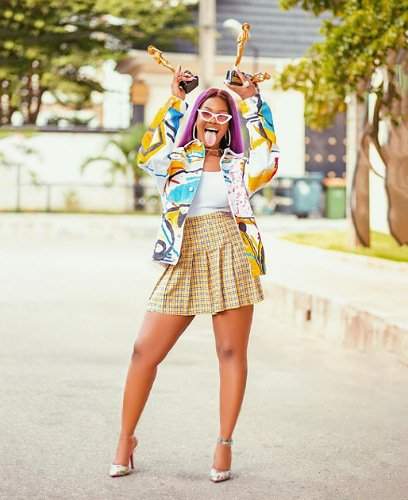 'The best revenge is massive success' - Tacha says as she shows off her 3 awards (Photos)