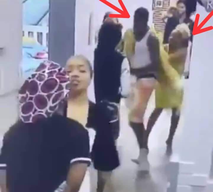 Watch Moment Lucy Stopped Neo As He Ran To Separate Nengi And Kaisha's Fight (Video)