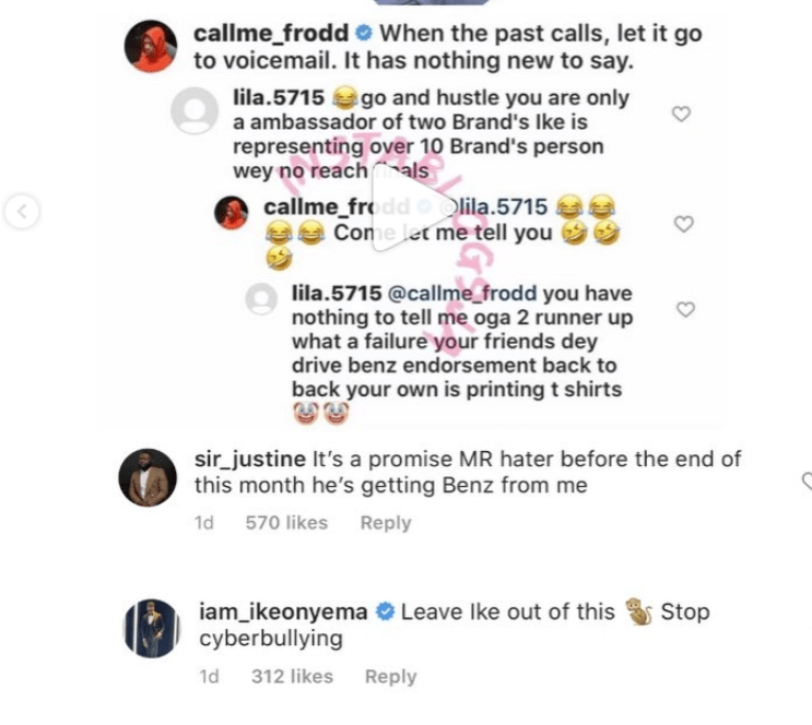 Frodd gets brand new Benz car from music executive, Sir Justine, after an IG user mocked him