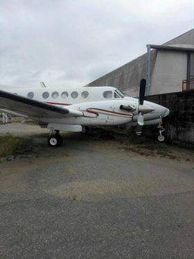 Jet crashes into a fence at Lagos airport after brake failure