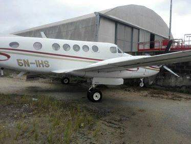 Jet crashes into a fence at Lagos airport after brake failure