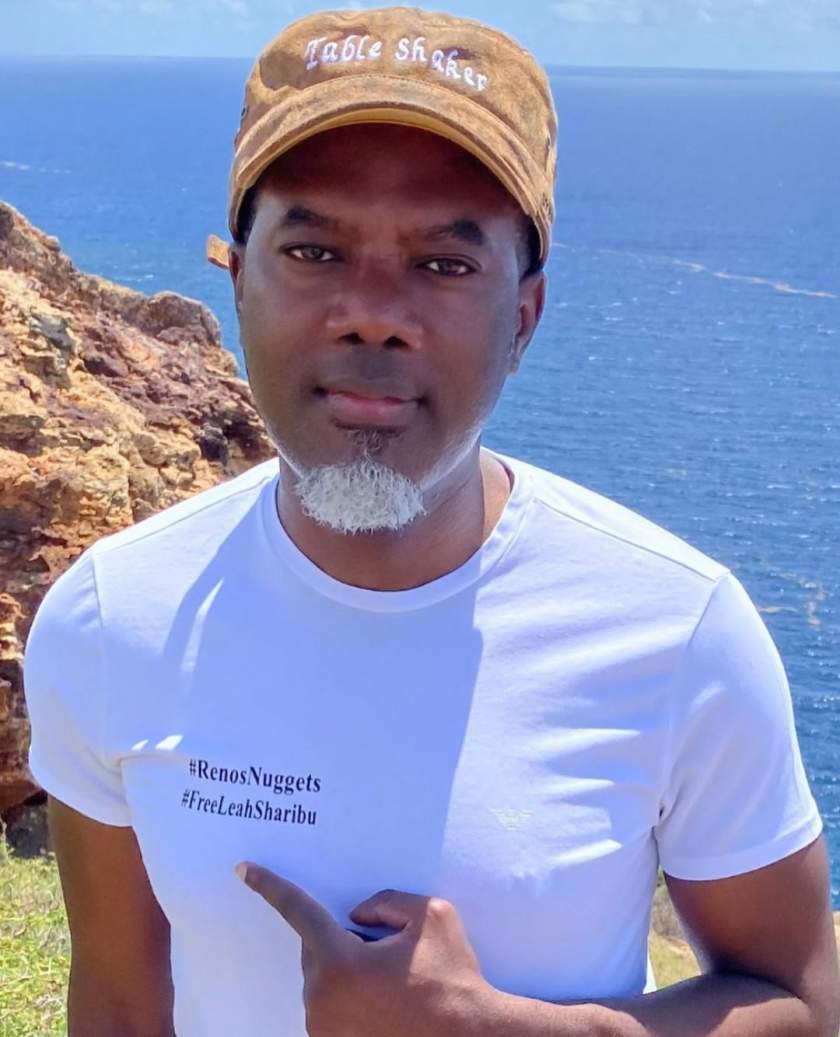 "My wife is my baby, 10 of you can't come close to her" - Reno Omokri slams lady who called him 'baby'
