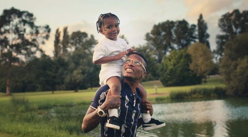 Wizkid features his 3 sons in his new music video, dedicates the song to them (Photos/Video)