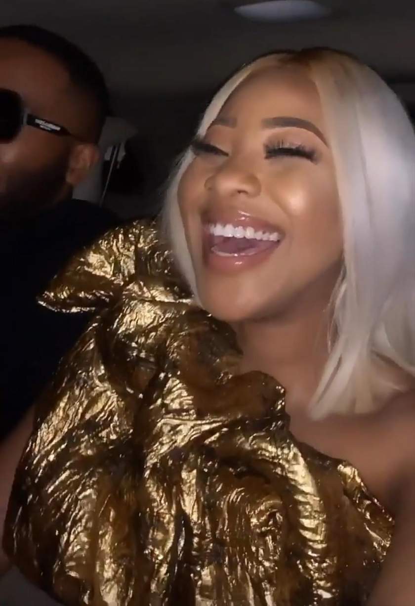 Lovebirds, Erica and Kiddwaya serve couple goals as they grace Mercy Eke's birthday bash (Video)