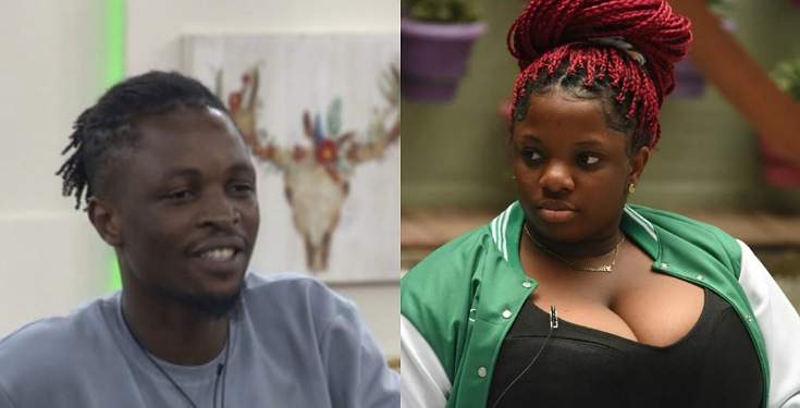 BBNaija 2020: Laycon advises Dorathy as she breaks down in tears