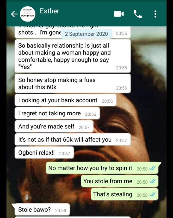 'My boyfriend is angry cos I withdrew ordinary N60k from his account without his permission' - Lady laments