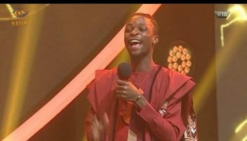 #BBNaija: Anita Joseph goes emotional, sheds tears of joy as Laycon is declared winner (Video)