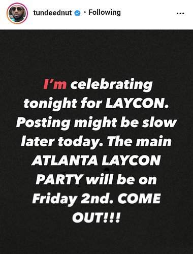 Fans throw party in Atlanta, USA, in celebration of Laycon's victory
