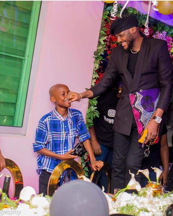 See photos of 2Baba, his wife Annie, and his kids at his 45th birthday party