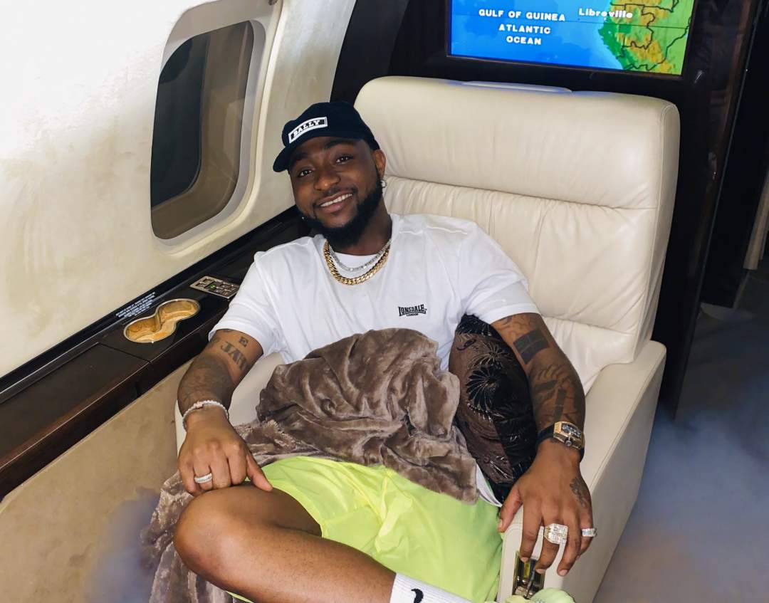 'If you're depressed remember that God is with you' - Davido says amidst drama with Peruzzi's former boss