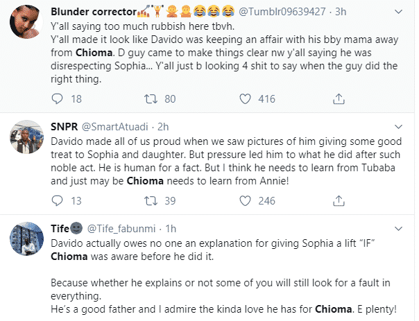 Nigerians react to Davido and his babymama, Sophia Momodu's drama on IG