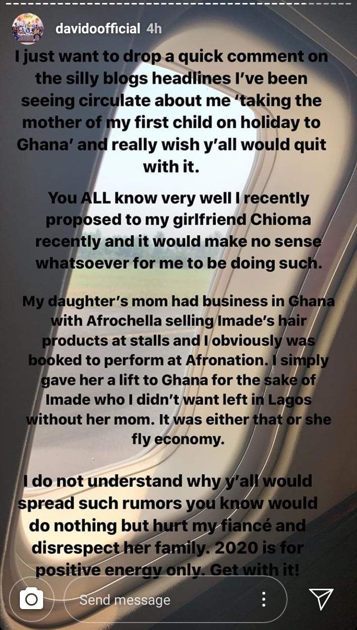 Nigerians react to Davido and his babymama, Sophia Momodu's drama on IG