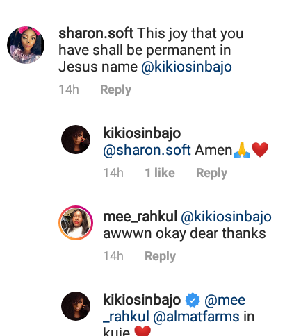 Kiki Osinbajo showered with prayers as she flaunts her boyfriend (photos)