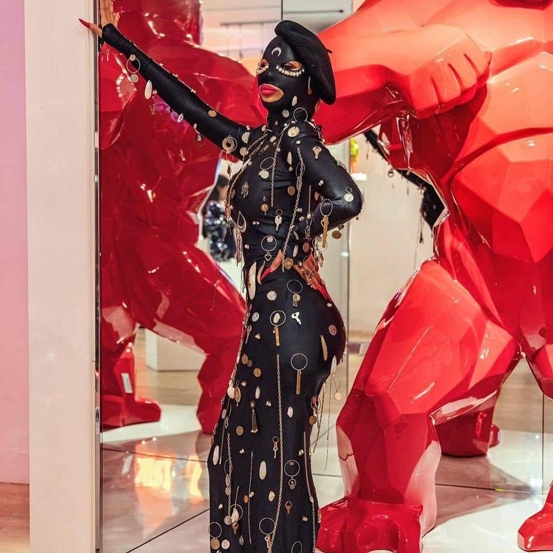 Cardi B's outfit to Men Fashion Week Paris sets the internet on fire