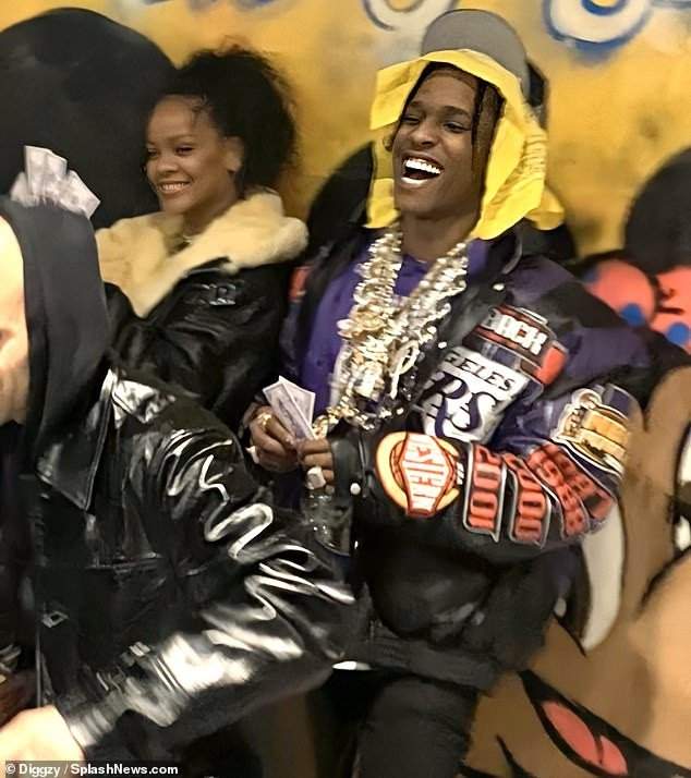 Rihanna seen hanging out with A$AP Rocky following split with billionaire boyfriend (Photos)