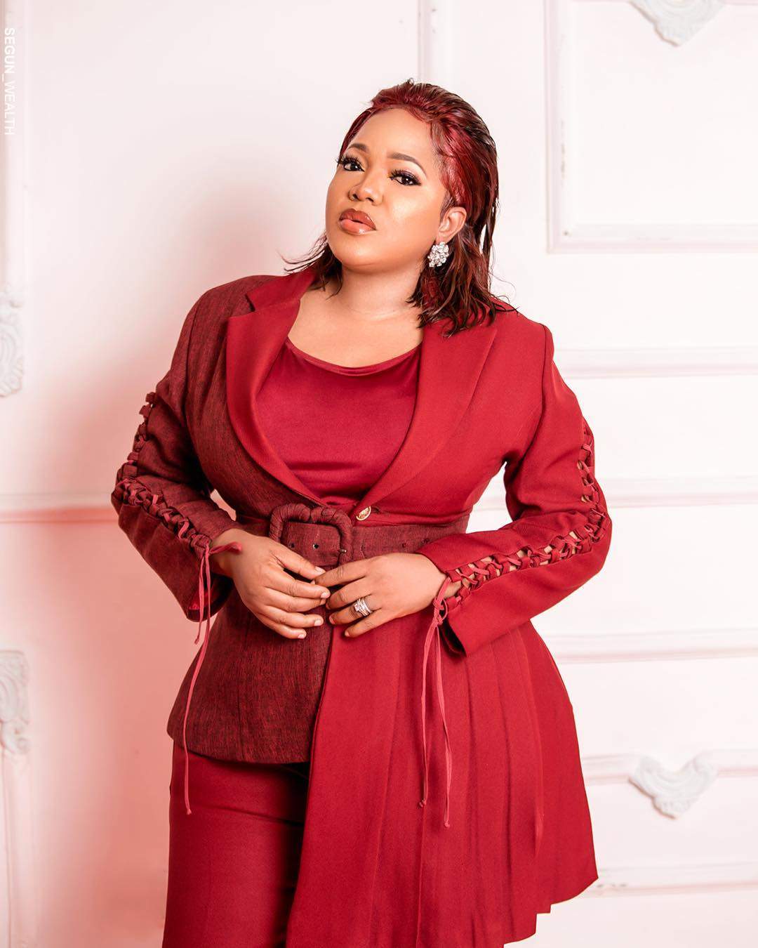 'Pls leave if it's not working' - Toyin Abraham advises couple after court sentenced Maryam Sanda to death for killing hubby