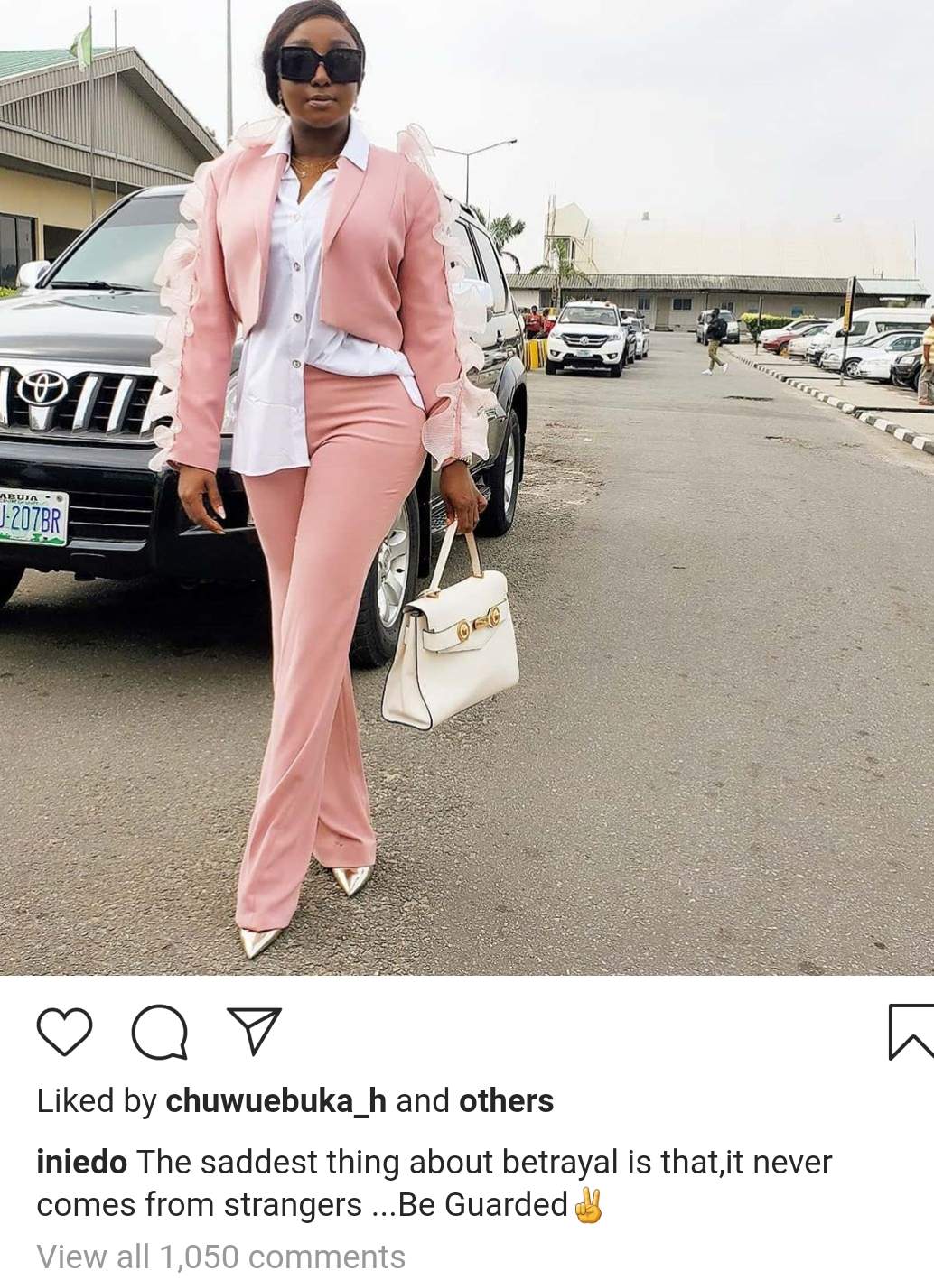 Annie Idibia reacts as Ini Edo calls out betrayers