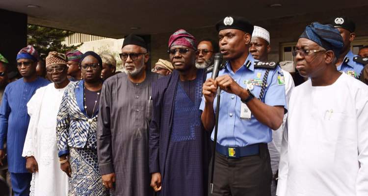 Police Give South-West Governors Conditions For Amotekun Corps To Bear Arms