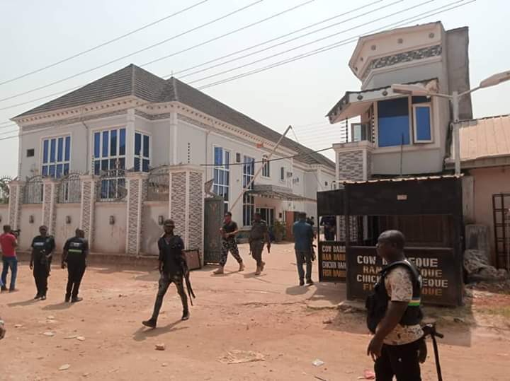 Edo State Government demolishes Kabaka's multi-million Naira hotel (photos)