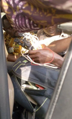 Suspected suicide bomber apprehended at Bishop Oyedepo's church (photos)