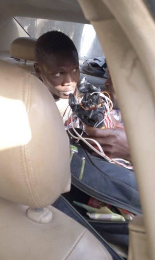 Suspected suicide bomber apprehended at Bishop Oyedepo's church (photos)