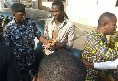 'My name is Nathaniel Samuel' - Man caught with bomb in Kaduna church insists (video)