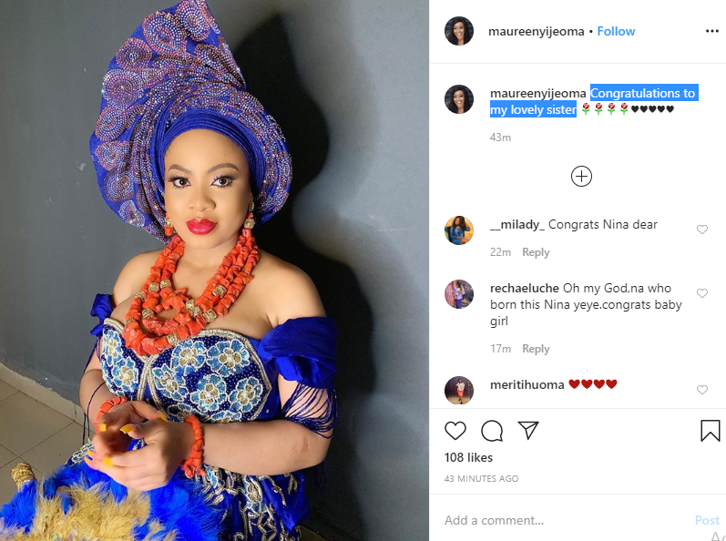 First photos and video from BBNaija's Nina's introduction ceremony