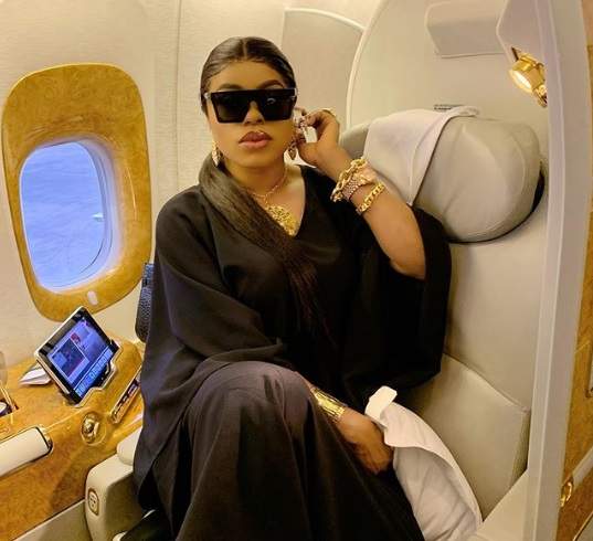 If fake life is making you buy Range Rover 2019, flying first class, own house in lekki biko won't you fake it too? - Bobrisky asks