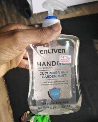Coronavirus: Lagos pharmacy sells hand sanitizer for N19,950