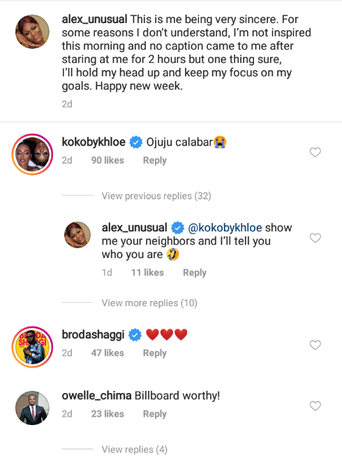 Khloe drops a friendly jab at Alex, calls her 'Ojuju Calabar'