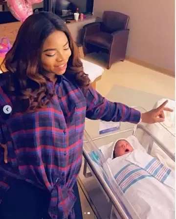 I tore my husband's shirt in the labor room - Laura Ikeji (photos and video)