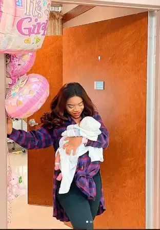 I tore my husband's shirt in the labor room - Laura Ikeji (photos and video)
