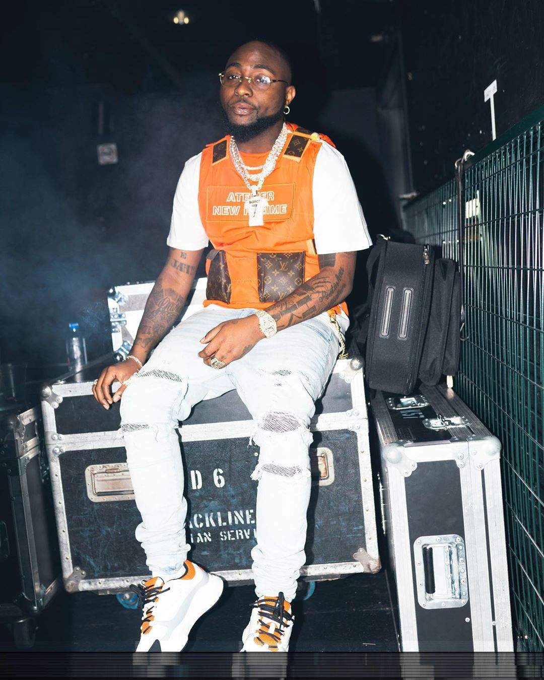 'My tattoos almost gave my dad a heart attack' - Davido