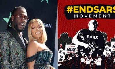 #EndSARS: BurnaBoy is doing more than just tweeting - Stefflon Don