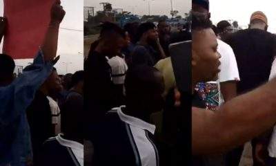 #EndSars: "All die na die" - Protesters in Rivers State scream as they assemble to protest, despite the ban (Video)